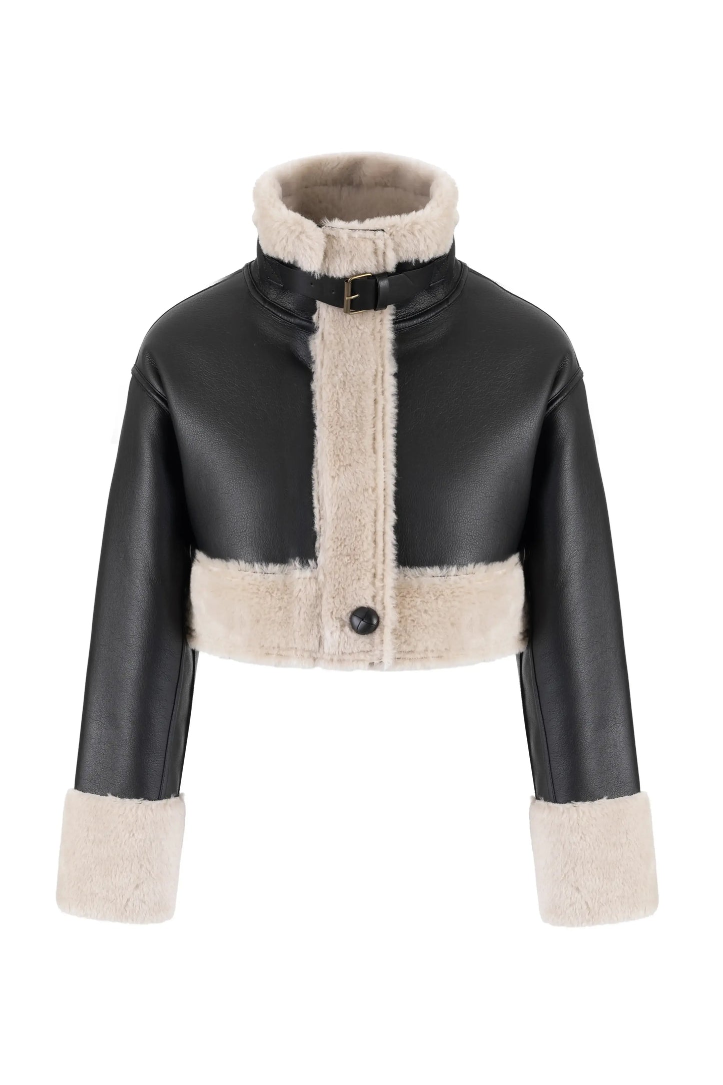 SINTHIA AVIATOR JACKET BLACK