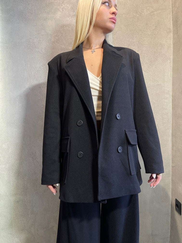 KIMBERLY BLAZER BLACK - Vesta Donna