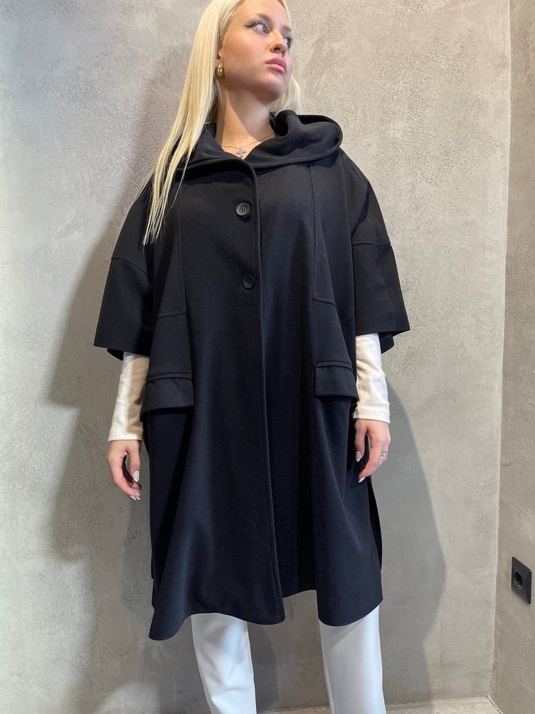 HAZEL COAT BLACK - Vesta Donna