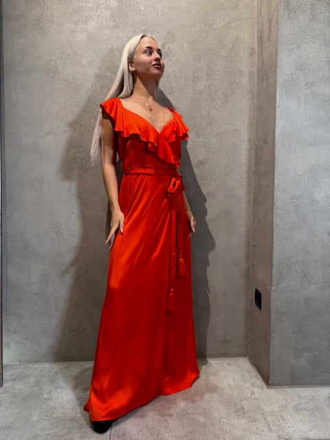 CALLISTA DRESS RED - Vesta Donna