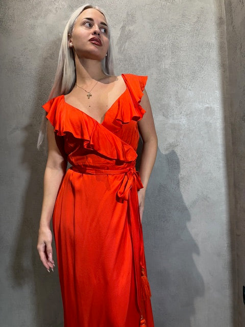 CALLISTA DRESS RED - Vesta Donna