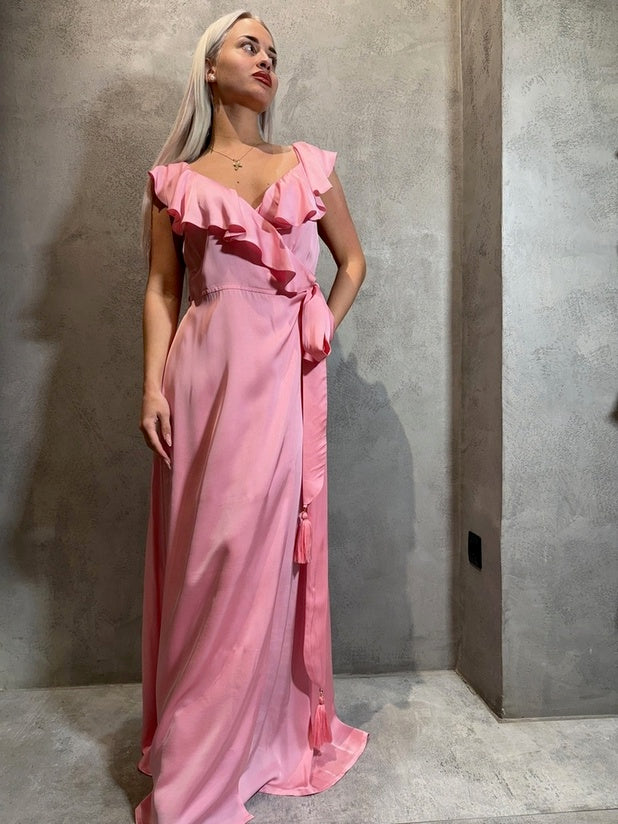 CALLISTA DRESS PINK - Vesta Donna