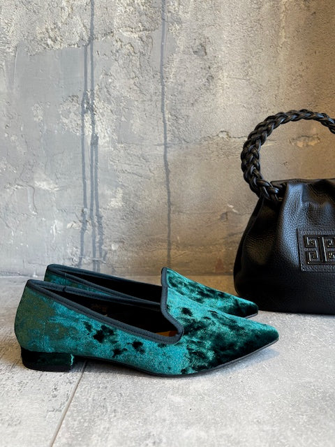 NADIA SLIP-ON EMERALD - Vesta Donna