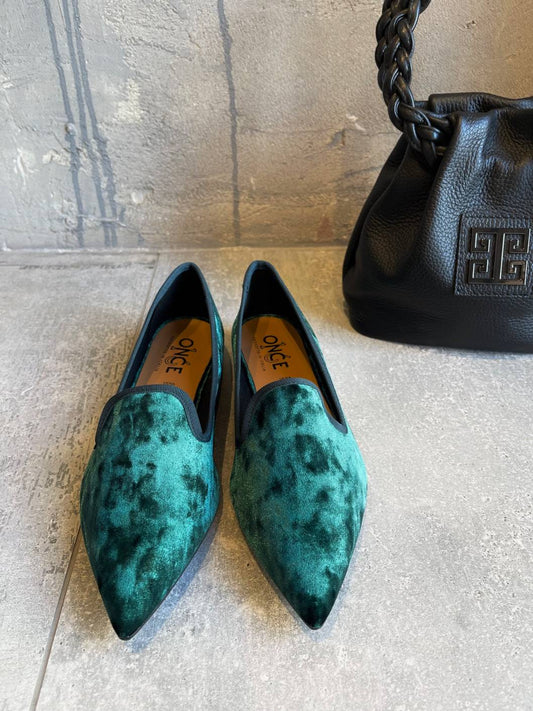 NADIA SLIP-ON EMERALD - Vesta Donna