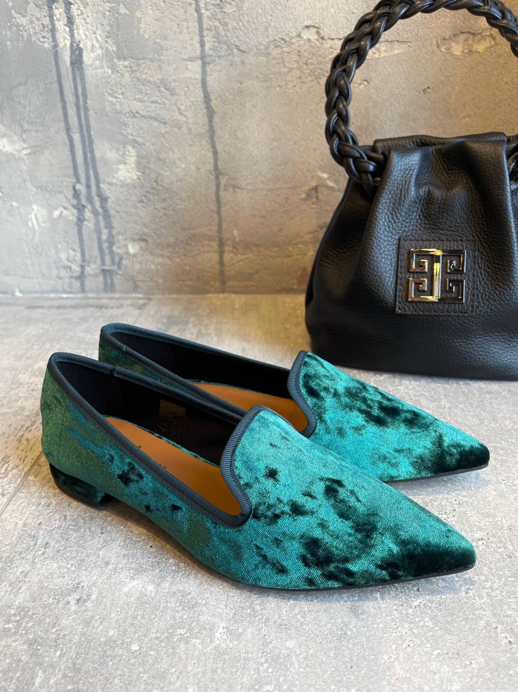 NADIA SLIP-ON EMERALD - Vesta Donna