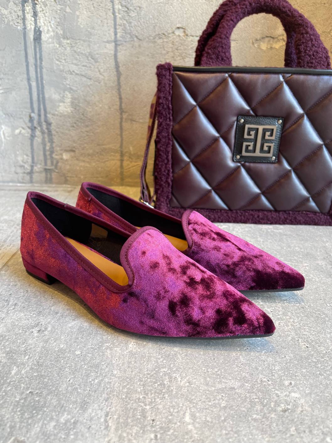 NADIA SLIP-ON PURPLE - Vesta Donna