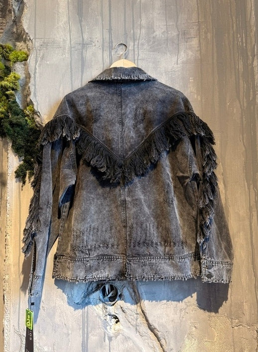 OMEGA FRINGE JACKET