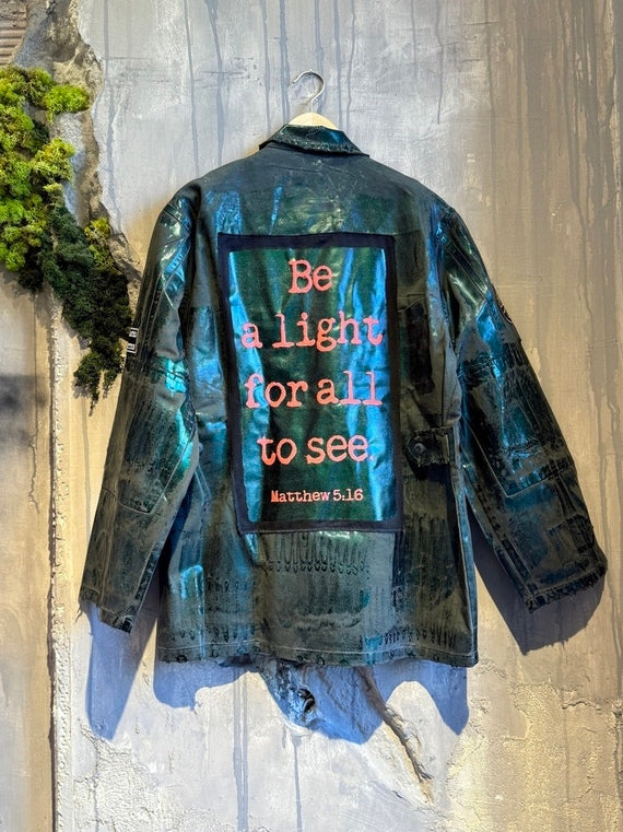 FILIZIA JACKET FOREST GREEN FOIL