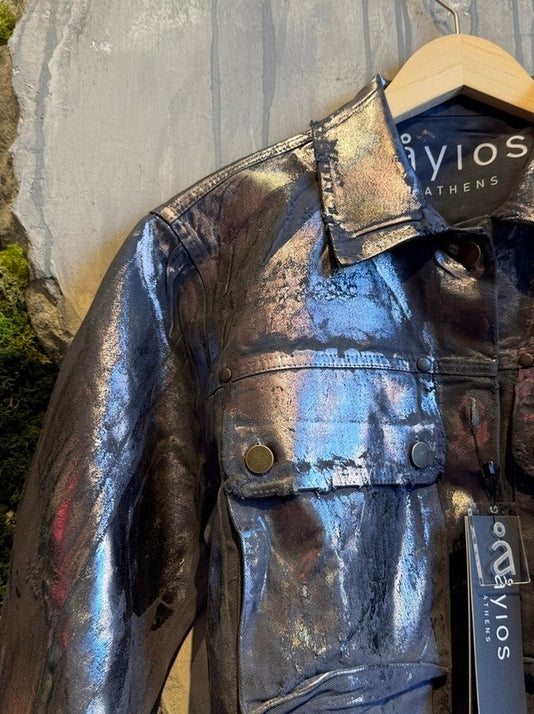 AGATHA JACKET GOLD FOIL