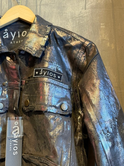 AGATHA JACKET GOLD FOIL