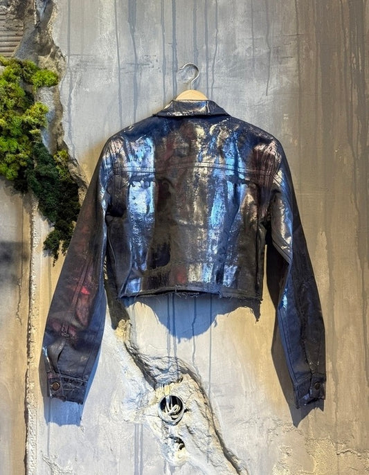 AGATHA JACKET GOLD FOIL