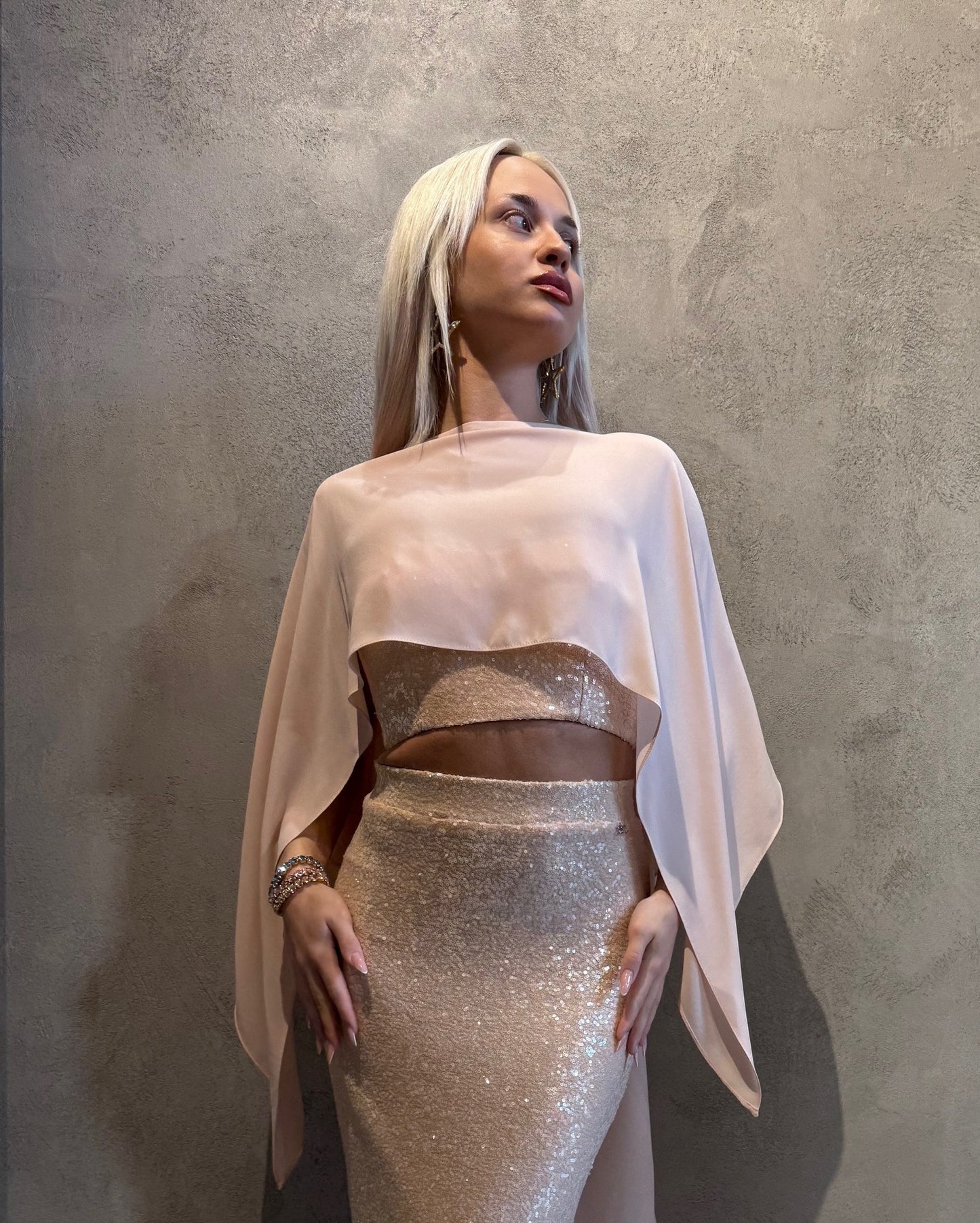 KATHY TOP NUDE - Vesta Donna