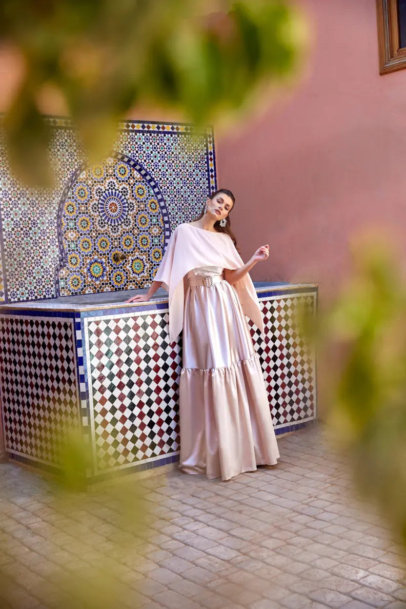 KATHY TOP NUDE - Vesta Donna