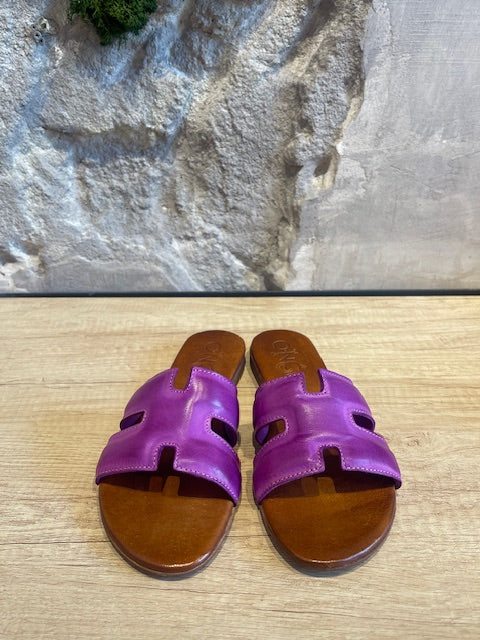 Italians JESSE PURPLE SLIPPERS - Vesta Donna
