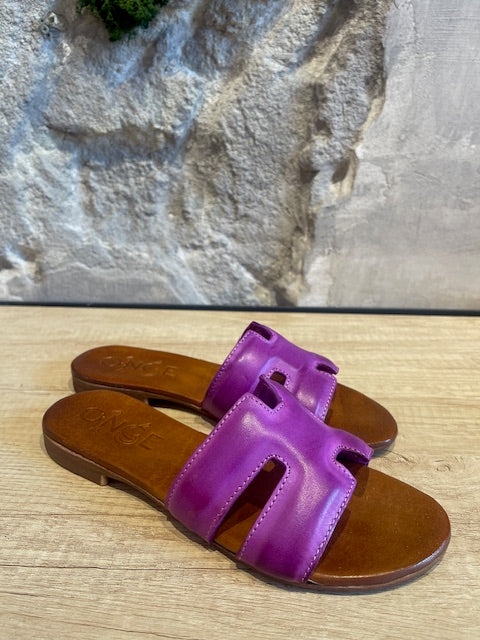 Italians JESSE PURPLE SLIPPERS - Vesta Donna