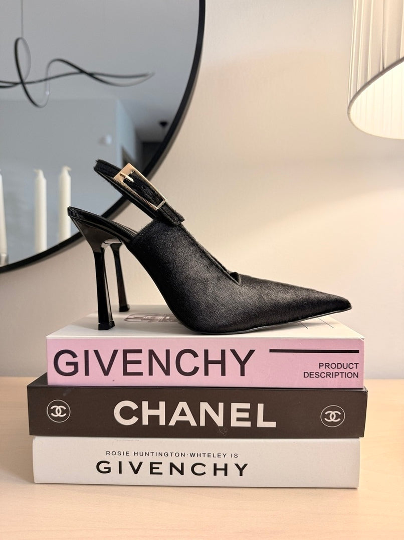 ZAMOR PONYSKIN HEELS