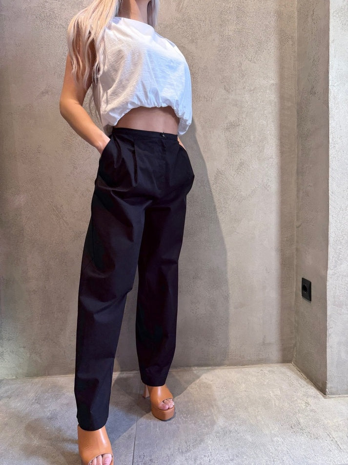 KINDRA PANTS BLACK - Vesta Donna