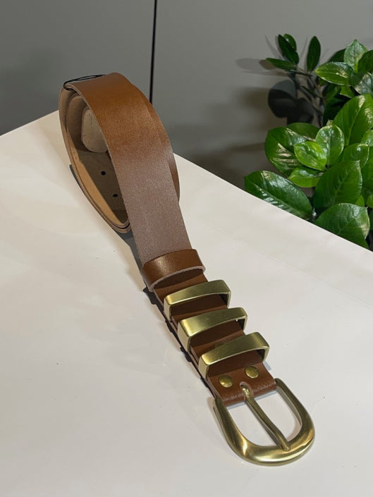 KIA BELT BROWN - Vesta Donna