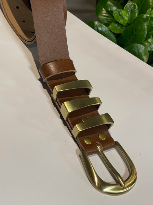 KIA BELT BROWN - Vesta Donna