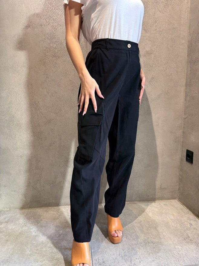LINDA PANTS BLACK - Vesta Donna