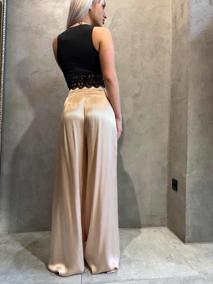 JESICA PANTS GOLD - Vesta Donna
