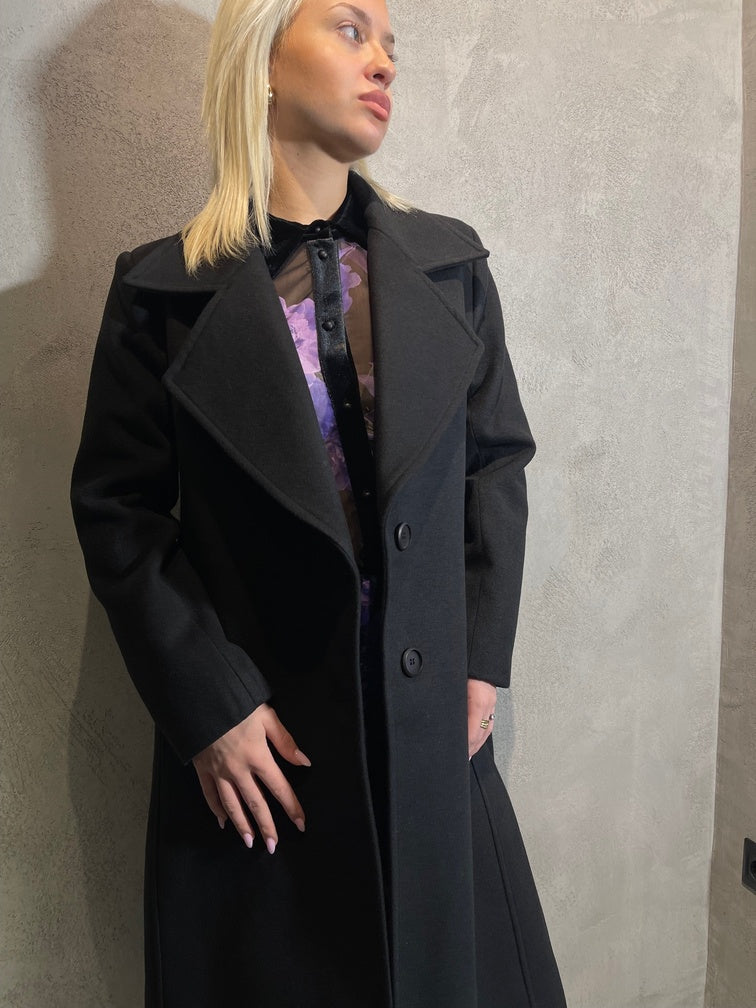 MORGAN COAT BLACK - Vesta Donna