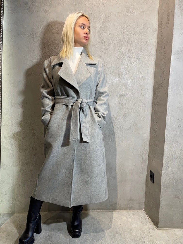 MORGAN COAT GREY - Vesta Donna
