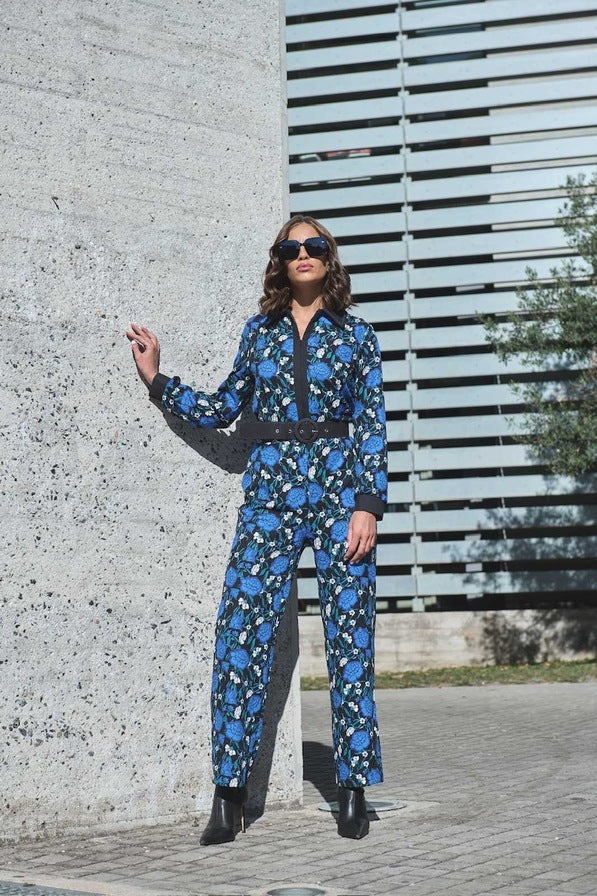 BLUE HEART JUMPSUIT - Vesta Donna