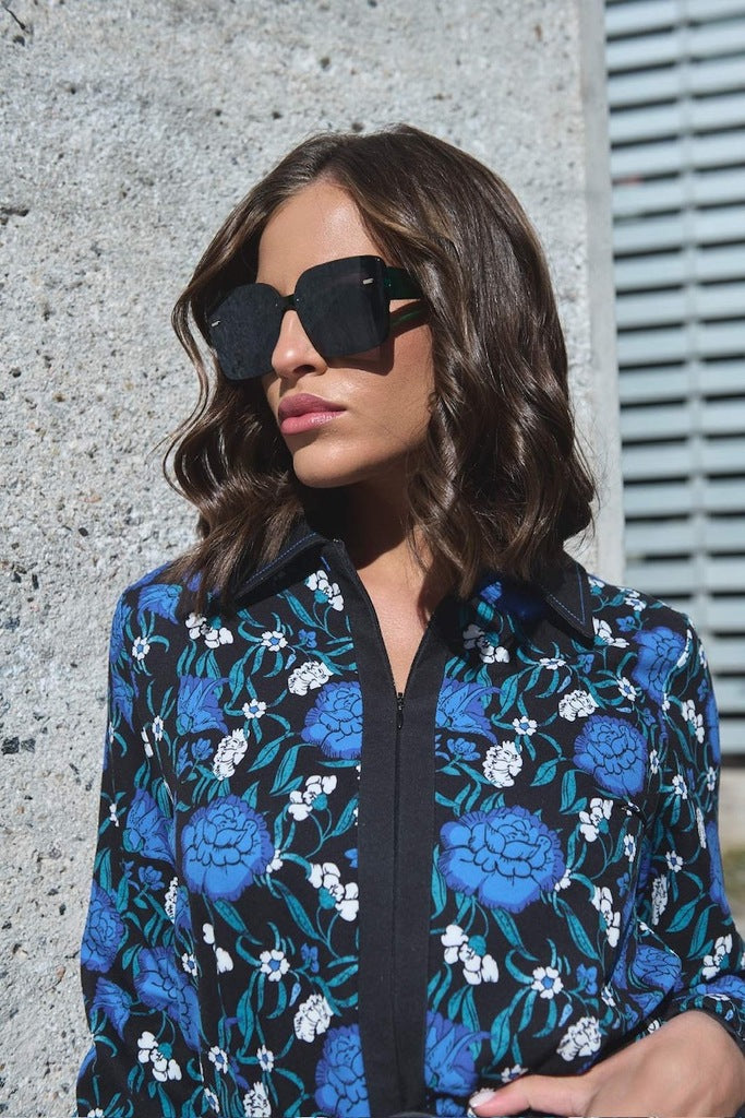 BLUE HEART JUMPSUIT - Vesta Donna