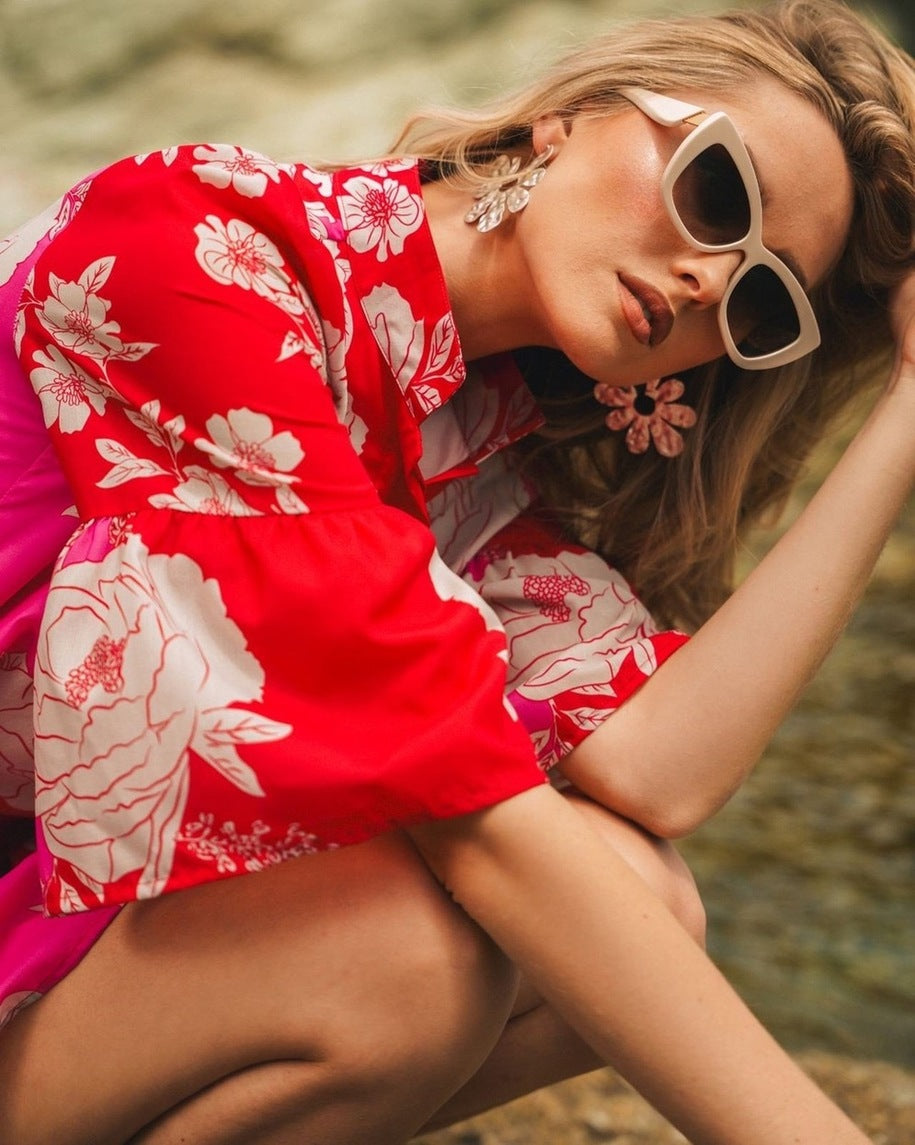 JACQUELINE MINI DRESS - Vesta Donna