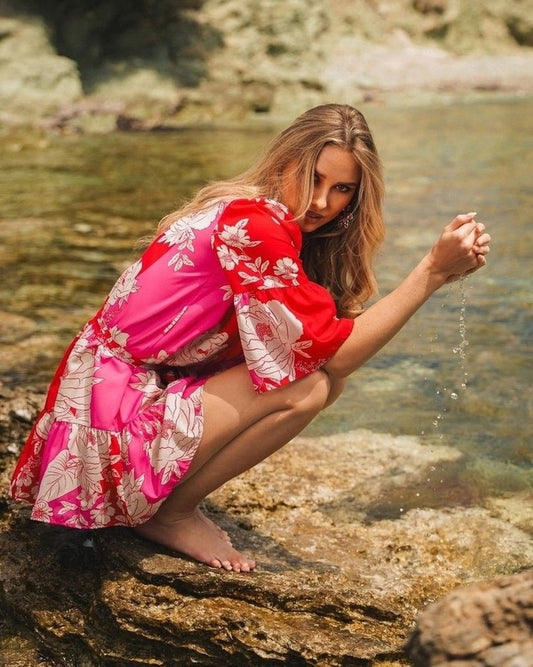 JACQUELINE MINI DRESS - Vesta Donna