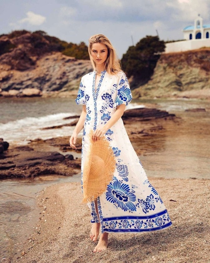 IONIAN LONG DRESS - Vesta Donna