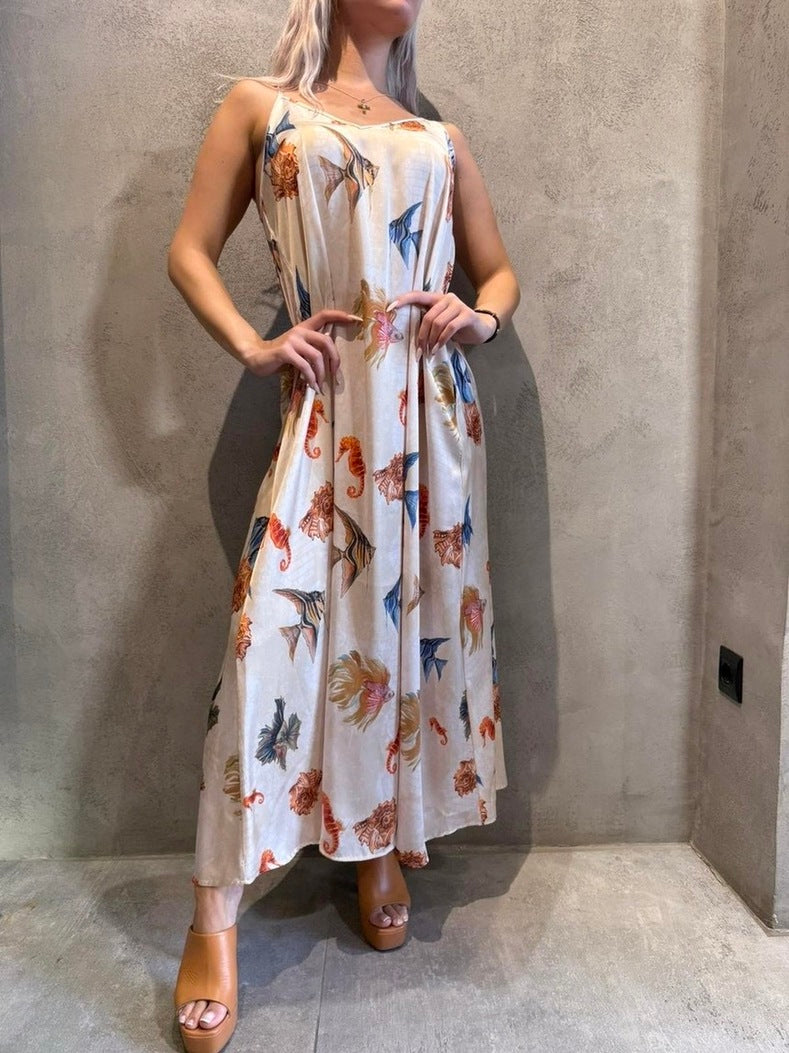 NALANI DRESS MULTICOLOR - Vesta Donna