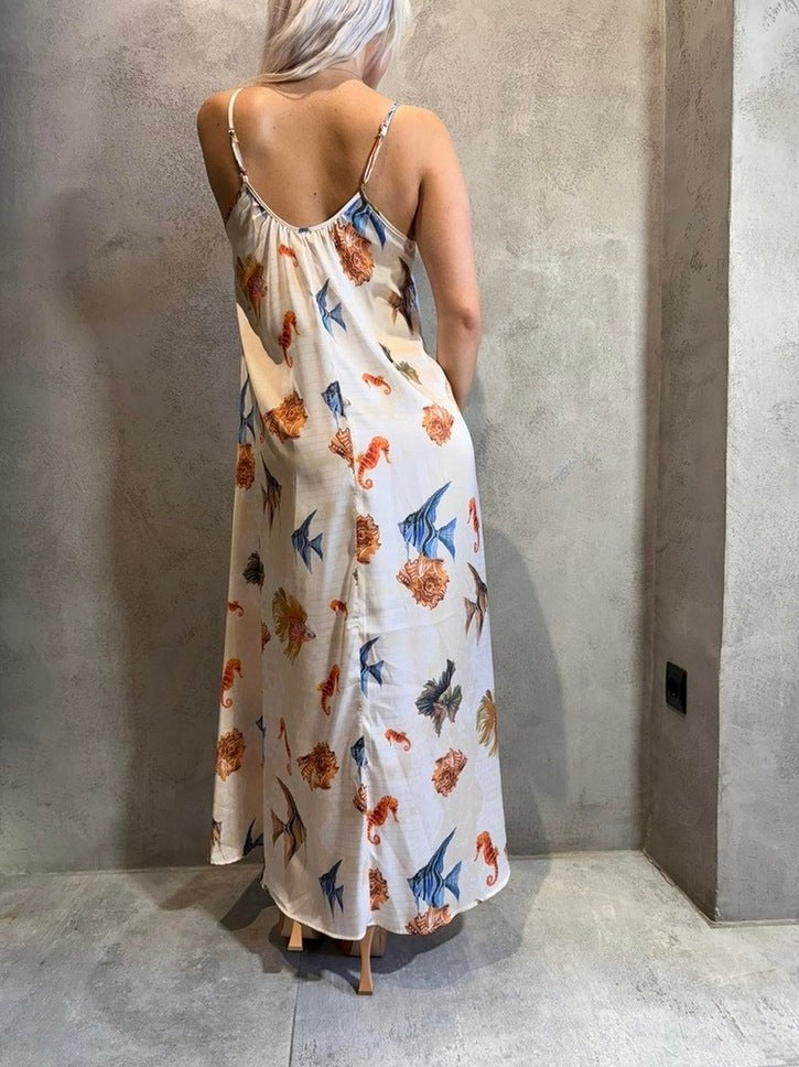 NALANI DRESS MULTICOLOR - Vesta Donna