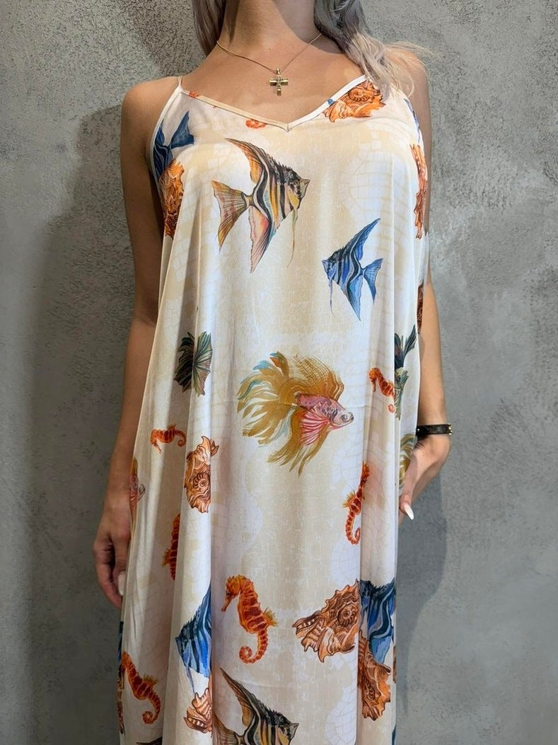 NALANI DRESS MULTICOLOR - Vesta Donna