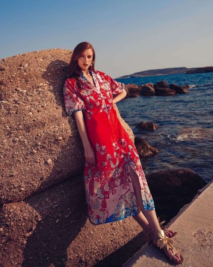 CLAIRE LONG DRESS - Vesta Donna