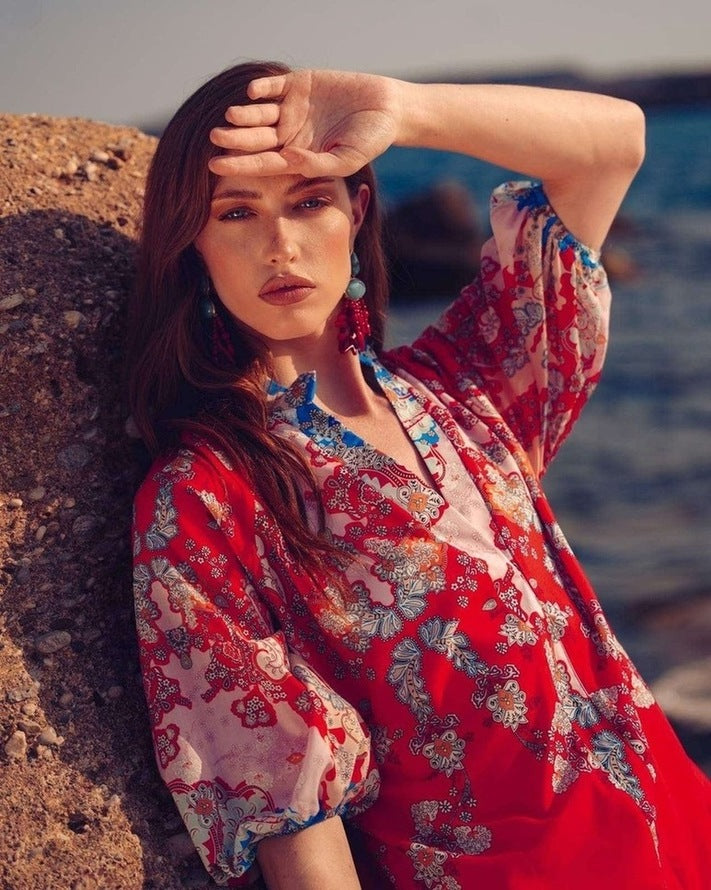 CLAIRE LONG DRESS - Vesta Donna