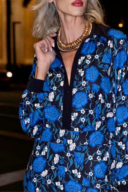 BLUE HEART JUMPSUIT - Vesta Donna