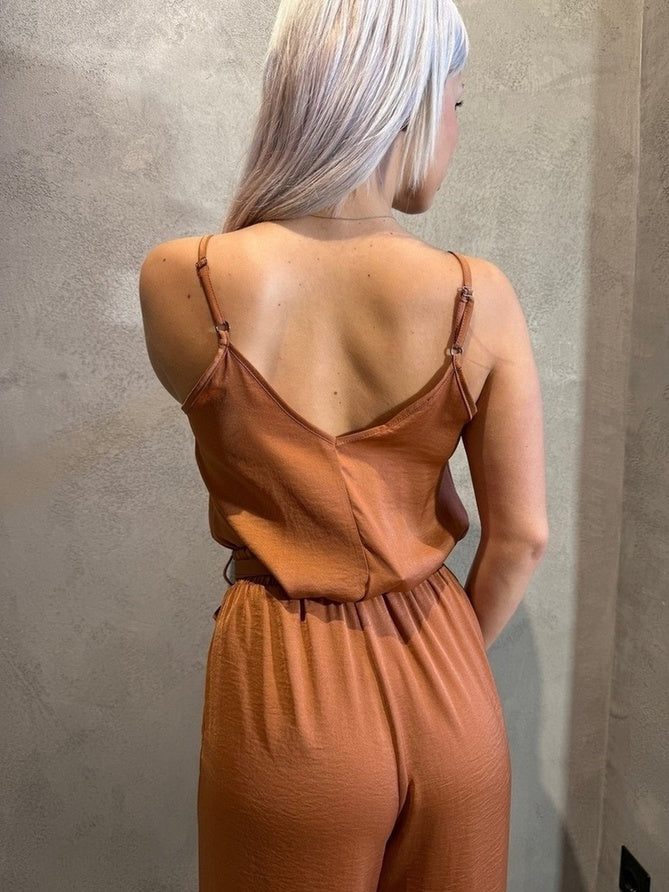 SENDA TOP BROWN - Vesta Donna