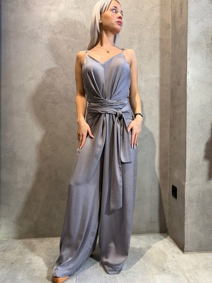 GLADIS JUMPSUIT GREY - Vesta Donna