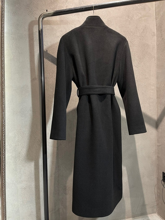 MELAIKA COAT BLACK - Vesta Donna