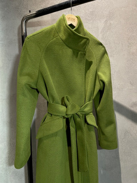 MELAIKA COAT OLIVE - Vesta Donna