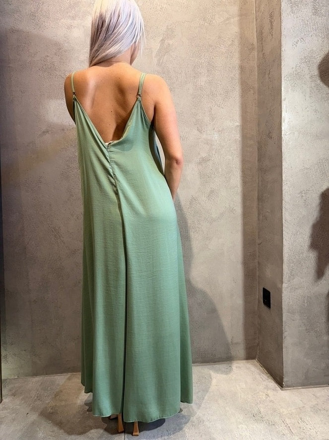 NARDIN JUMPSUIT MINT - Vesta Donna