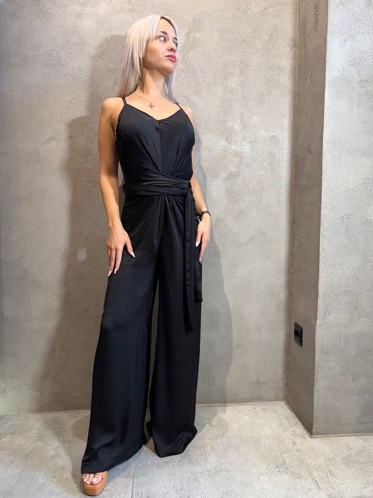 GLADIS JUMPSUIT BLACK - Vesta Donna