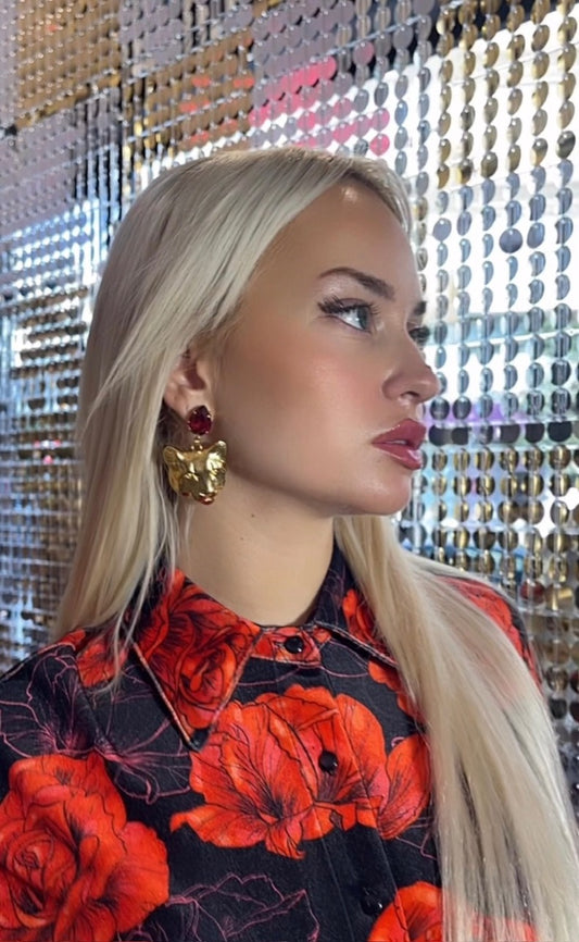 ΣΚΟΥΛΑΡΙΚΙΑ ΜΕ ΚΡΕΜΑΣΤΟ ΚΕΦΑΛΙ ΛΙΟΝΤΑΡΙΟΥ - Vesta Donna