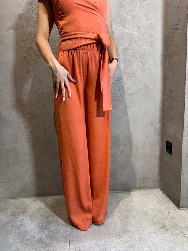 FENIA PANTS PAPRIKA - Vesta Donna