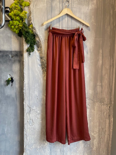 FENIA PANTS FUSCHIA - Vesta Donna