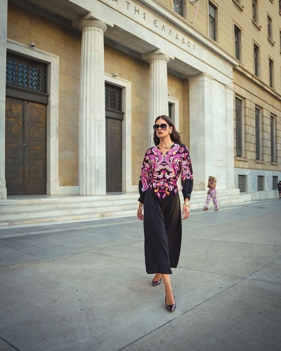 THE SEQUEL PRINT DRESS - Vesta Donna