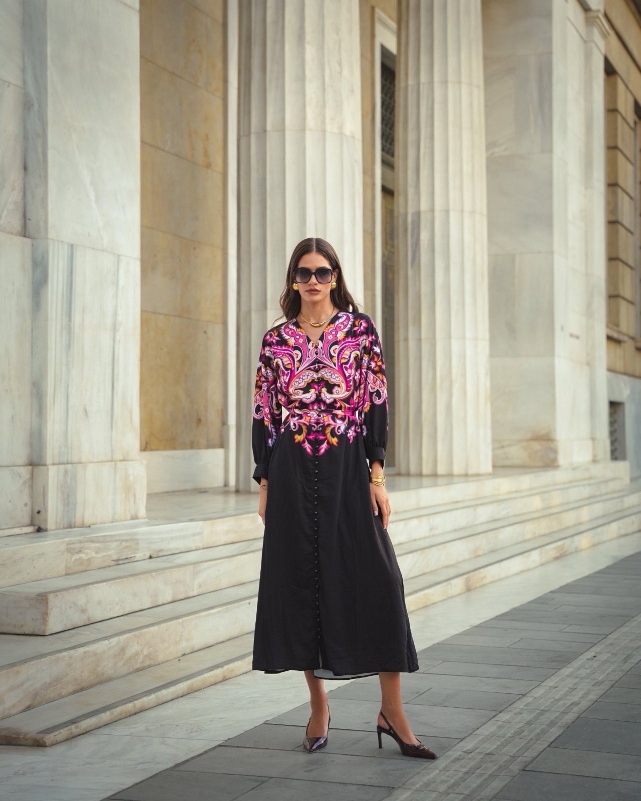 THE SEQUEL PRINT DRESS - Vesta Donna