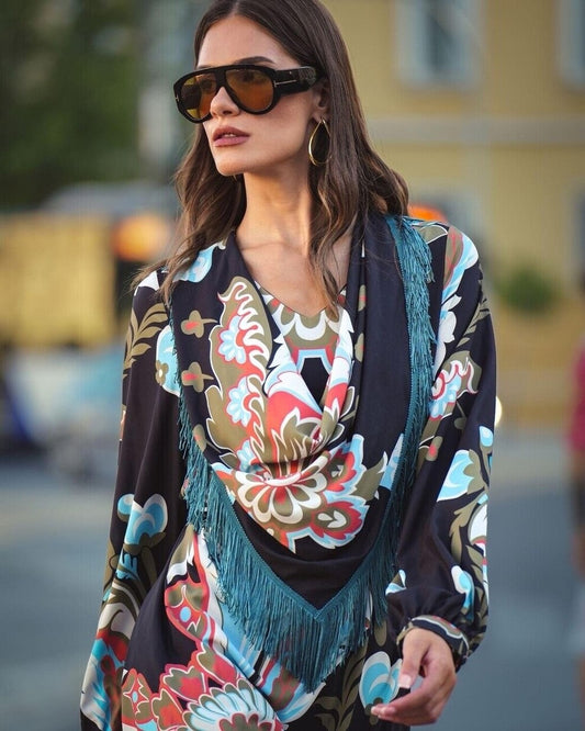 OLIVIA LONG DRESS - Vesta Donna